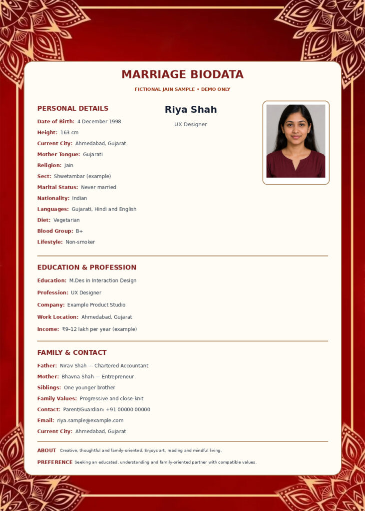 jain-traditional-jain-fictional-sample Jain Traditional