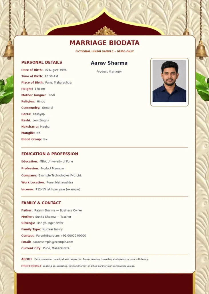 traditional-hindu-hindu-fictional-sample Traditional Hindu